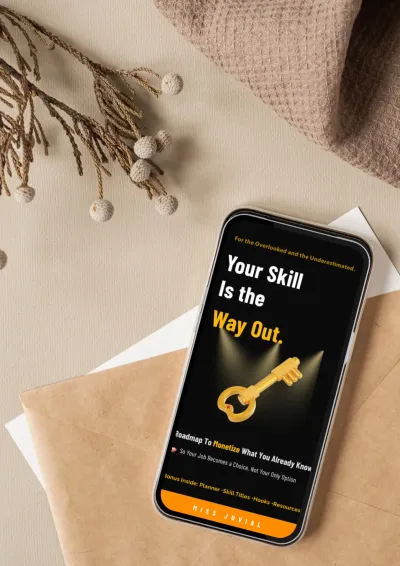 Your Skill Is The Way Out Mockup
